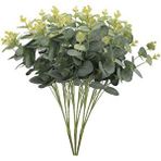 nettenevime 3 Demet Yapay Çiçek Okaliptus Aradal YeşilBitki Arajman Çiçeği Eucalyptus