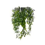 Nettenevime 3Lü Set Yapay Çiçek Mini Saksıda Yeşil Sarkan Bitkiler 45Cm
