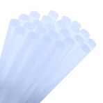 Nettenevime Sıcak Silikon Çubuğu 1 kg 11 mm-30 cm Mum Silikon Kalın Uç Şeffaf