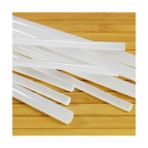 Nettenevime Sıcak Silikon Çubuğu 1 kg 7 mm-30 cm Mum Silikon Ince Uç Şeffaf