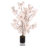 nettenevime Yapay Ağaç Bahardalı Ağacı Ağacı Japon Kiraz Çiçeği Saksılı Pembe Açık 90x60cm