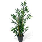Nettenevime Yapay Ağaç Bambu Ağacı 3 Gövdeli 90x40cm Siyah Saksılı
