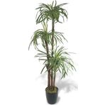 Nettenevime Yapay Ağaç Islak Dracaena Ağacı 3gövdeli 150x60cm Premium Kalite