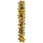 Nettenevime Yapay Çiçek Ay Çiçeği Tak Organizasyon Nişan Düğün Dekor Çiçeği Süsleme Tag 25x150cm Renksiz