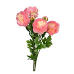 Nettenevime Yapay Çiçek Şakayık Çiçeği Pembe Açık Renk 2 Çiçek 1 Tomurcuk 50cm