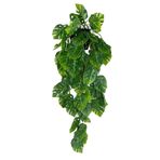 nettenevime Yapay Çiçek Saksıda Sarkan Monstera Deve Tabanı Yapay Sarmaşık Pastel 60cm