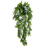 nettenevime Yapay Çiçek Saksıda Sarkan Şimşir Okaliptus Yapay Sarmaşık 60cm