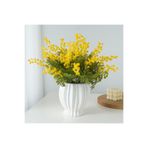 Nettenevime Yapay Çiçek Sarı Mimoza Demeti 5 Dallı 38CM Mimosa Yapay Bitki