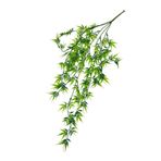 nettenevime Yapay Çiçek Sarkan Bambu 60cm 5Dallı ty123 Yapay Sarmaşık Yeşil