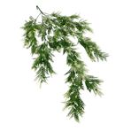 nettenevime Yapay Çiçek Sarkan Çiçek Yeşil Beyaz Fern725 Yapay Sarmaşık 70*30cm UV Katkılı Güneşe Dayanıklı