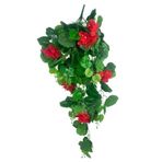 Nettenevime Yapay Çiçek Sarkan Sardunya 80Cm Canlı Kırmızı