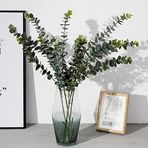 nettenevime Yapay Çiçek Yeşil Okaliptus 3Dallı Uzun Dal 76cm Eucalyptus