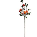 Nettenevime Yapay Portakal Dalı 87cm Yapay Çiçek Portakal Ağacı Dalı Turuncu