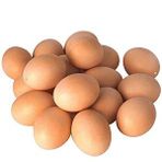 Nettenevime Yapay Yumurta Dekoratif Sahte Yumurta 12adet Kahverengi
