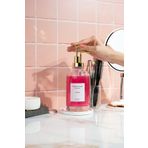 netteucuzluk 500 ml Tezgah Üstü Cam Sıvı Sabunluk Banyo (6 ADET ETİKET)