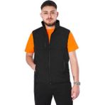 Netto İş Elbiseleri Softshell Yelek (Rüzgar Geçirmez Iş Yeleği, Günlük Yelek) - Siyah
