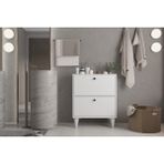 Nettrends Modern Banyo Ünitesi - Konik Ayaklı Banyo Şifonyeri PNR-BDZ-1004 - Beyaz