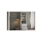 nettrends.net the new trend of shopping Çekmeceli Kitaplık – 202×65×40 cm (3 çekmece, 4 raflı, beyaz)-PNR-KTP-1010