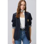 Network N-Green Lacivert Blazer Ceket