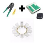 Network Seti +Pense+Tester+100 Adet RJ45