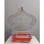 NetX Damla Kırmızı Kafes H1105A-R 40x23x52 cm Kanarya Muhabbet Kuşu için