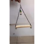 Netx Kuş Oyuncak Zincir Askı Tünek 22X17 Cm Muhabbet Ve Paraket İçin Uygundur