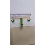 Netx Kuş Oyuncaklı Tünek 14X16x1 Cm Muhabbet Ve Paraket İçin Uygundur