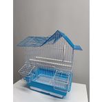 Netx Mavi Kus Kafesi Cin Evi 30X23x51 Kanarya Muhabbet Kusu İcin