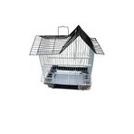 Netx Siyah Kus Kafesi Cin Evi 30X23x51 Kanarya Muhabbet Kusu İcin