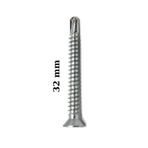 Netzerkoz 1 adet 3.9x32 YHB Akıllı Vida - Matkap Uçlu Vida - Metal Yüzeyler için