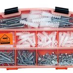 Netzerkoz All Essential Fasteners 320Parça 12 Çeşit Vida Seti, Dübelli Sunta Vidası Seti,matkap Ucu Bits Uç Ve Takım Çantası