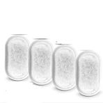 NEUCOMBBT 8 Paket Filtreler ile Uyumlu Tomxcute 100 oz/3.2L pet Çeşmesi, Petlibro için 74oz/2L Paslanmaz Çelik kedi su Çeşmesi Süngerler ile 16 ADET