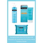 Neutrogena Hydro Boost 3’lü Cilt Bakım Seti Temizleme Jeli, Nemlendirici Krem SPF25, Makyaj Temizleme Mendili