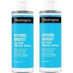 Neutrogena Hydro Boost Üç Etkili Micellar Water 400 ml x 2 Tüm Cilt Tipleri İçin Temizleyici Hiyalüronik Asit