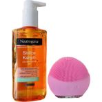 Neutrogena Sivilce Karşıtı Yüz Temizleme Jeli 150ml + Forever Cilt Temizleme Ve Masaj Aleti
