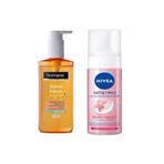Neutrogena Sivilce Karşıtı Yüz Temizleme Jeli 200 ml Nivea Yatıştırıcı Yüz Yıkama Köpüğü 150 ml