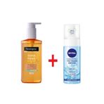 Neutrogena Sivilce Karşıtı Yüz Temizleme Jeli+ Nivea Canlandırıcı Yüz Yıkama Köpüğü Lotus