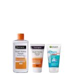 Neutrogena Siyah Nokta Tem.tonik 200ml&siyah Nokta Karşıtı Peeling Jel 150ml&garnier 3in1 Tem. Jeli 150 Ml
