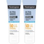 Neutrogena Ultra Sheer Hydrating SPF50 2x50 ml Güneş Kremi
