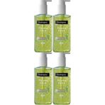 Neutrogena Visibly Clear Pore&Shine Temizleme Jeli, 200ml, Parlama Karşıtı, 4'lü Set