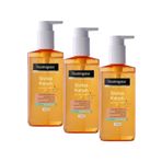 Neutrogena Visibly Clear Sivilce Karşıtı Yağsız 3x200 ml Yüz Temizleme Jeli