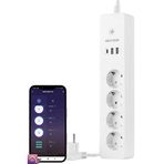 Neutron Akıllı Wi-Fi Destekli 4'lü Akım Korumalı Priz + 2 Usb 1 Type-C Uzatma Kablosu
