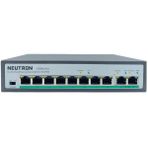 Neutron NT-PS08 8 Port 120 W Full PoE 10/100 2X Uplink Yönetilemez Switch