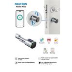 Neutron Ntl-Sc-02Fkpw Parmak İzi Anahtarlı Tuşlu Akıllı Kapı Kilidi