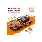 NeUygun 408 Parça Uzaktan Kumandalı Rc Araba Yapı Seti(McLaren modeli) 2.4 GHz Oyuncak Uyumlu Spor Araba