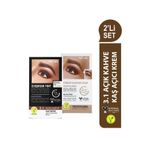 Neva 2'Li Set Kaş Boyası 3.1 Açık Kahve + Kaş Açıcı Krem (Vegan)