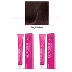 Neva Color 2 Li Set Premium 5 Açık Kahve - Kalıcı Krem Saç Boyası 2 X 50 G Tüp RT-RYL-2NC2004-5