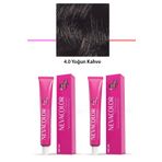 Neva Color 2x50 gr Premium 4.0 Yoğun Kahve Kalıcı Krem Saç Boyası