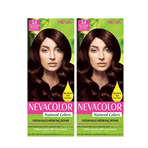 Neva Color 3.4 Koyu Kestane x2 Saç Boyası