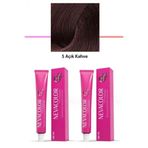 Neva Color 5 Açık Kahve Tüp 2x50 gr Saç Boyası